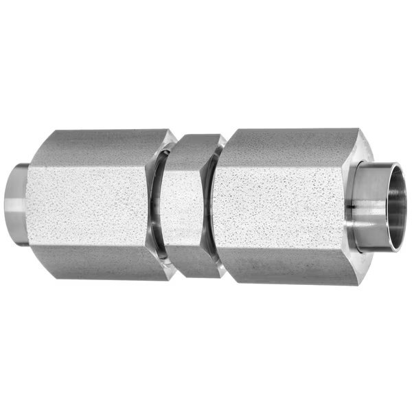 37 Deg Flared Fitting - 316SS - Straight Connector - 1